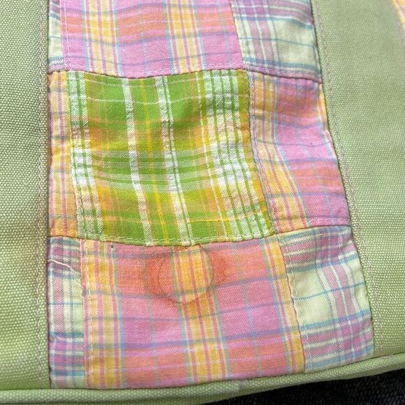 RED Pastel Patchwork Tote Bag - Picture 9 of 10